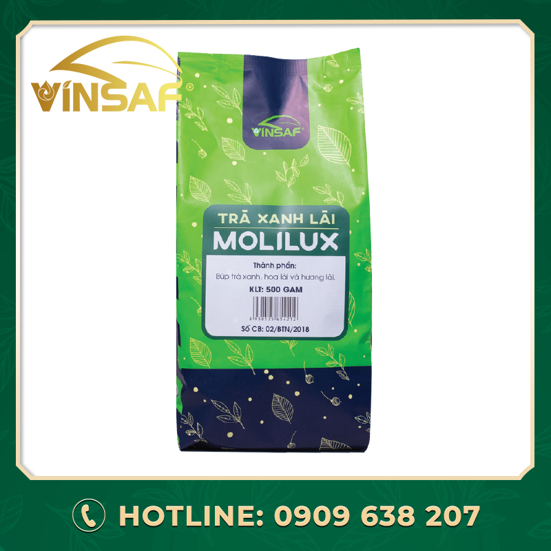 Trà Xanh Lài Đặc Biệt Molilux VINSAF 500gr